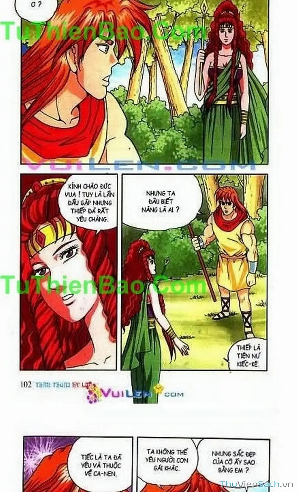 Truyện Tranh Thần Thoại Hy Lạp - Nguồn Gốc Các Vị Thần trang 3