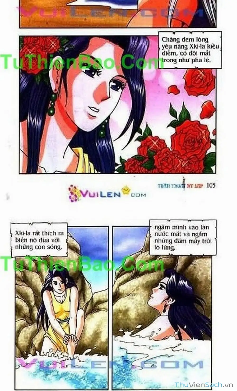 Truyện Tranh Thần Thoại Hy Lạp - Nguồn Gốc Các Vị Thần trang 3