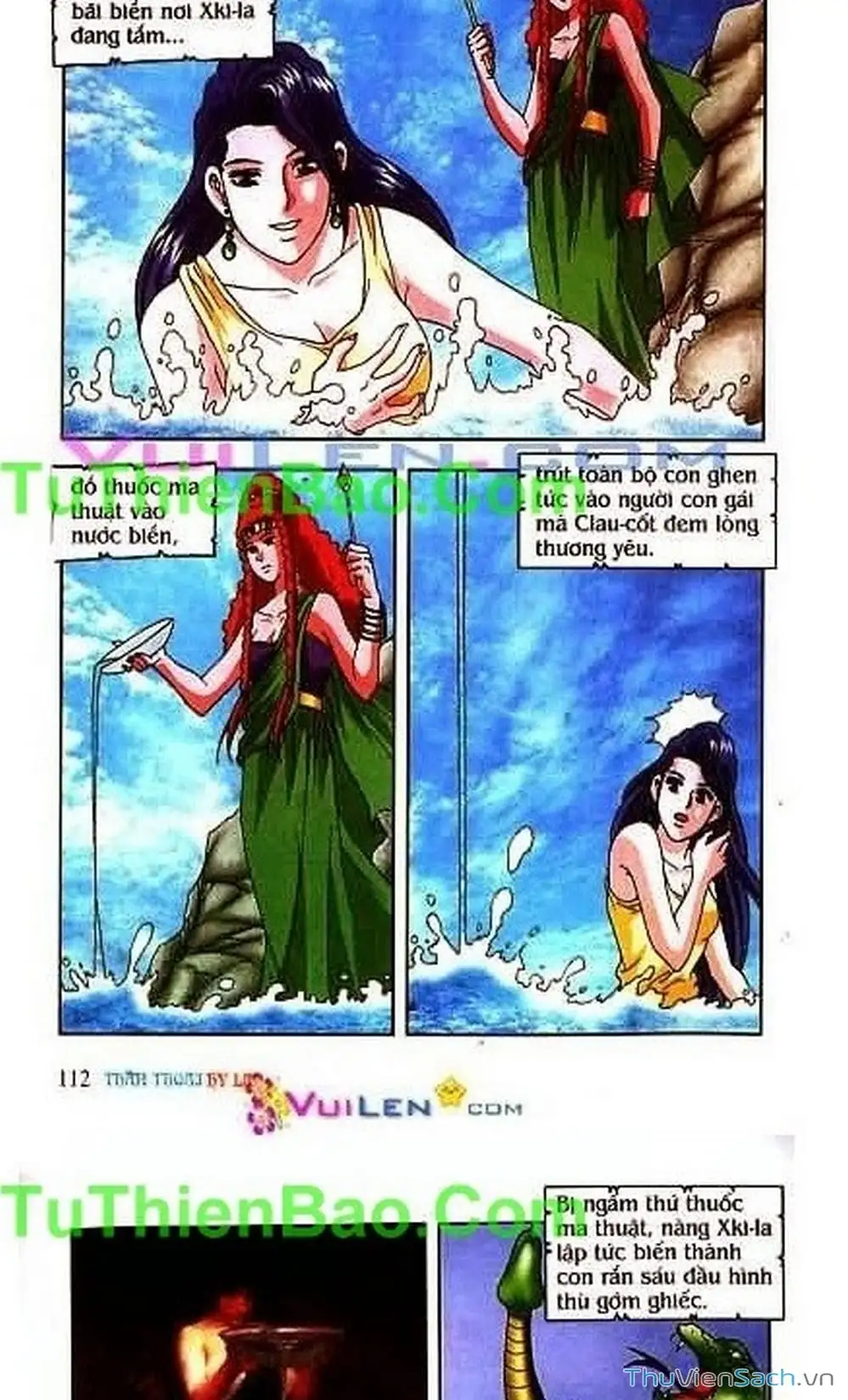 Truyện Tranh Thần Thoại Hy Lạp - Nguồn Gốc Các Vị Thần trang 3