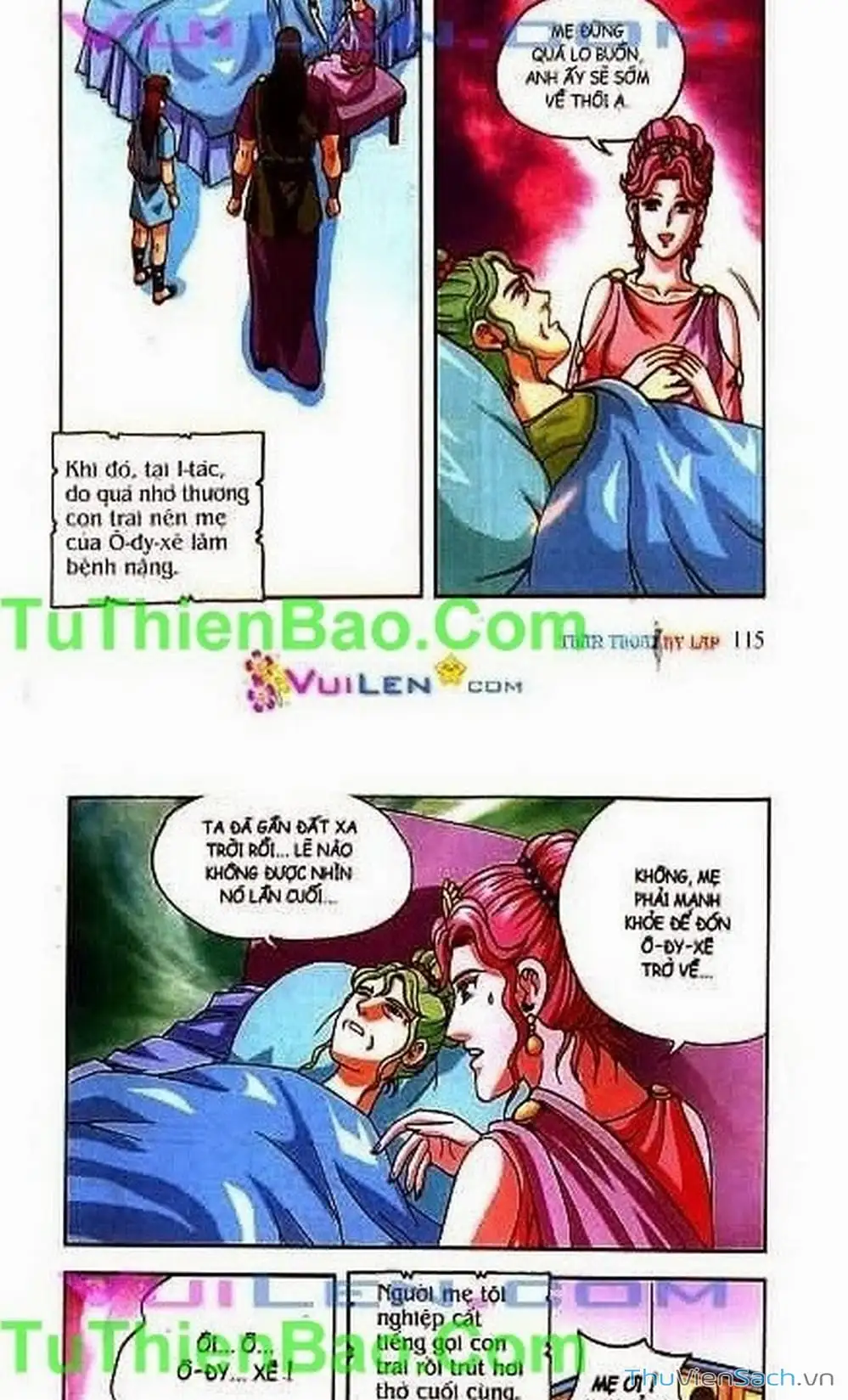 Truyện Tranh Thần Thoại Hy Lạp - Nguồn Gốc Các Vị Thần trang 3