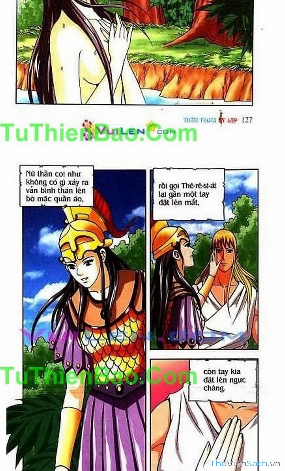 Truyện Tranh Thần Thoại Hy Lạp - Nguồn Gốc Các Vị Thần trang 3