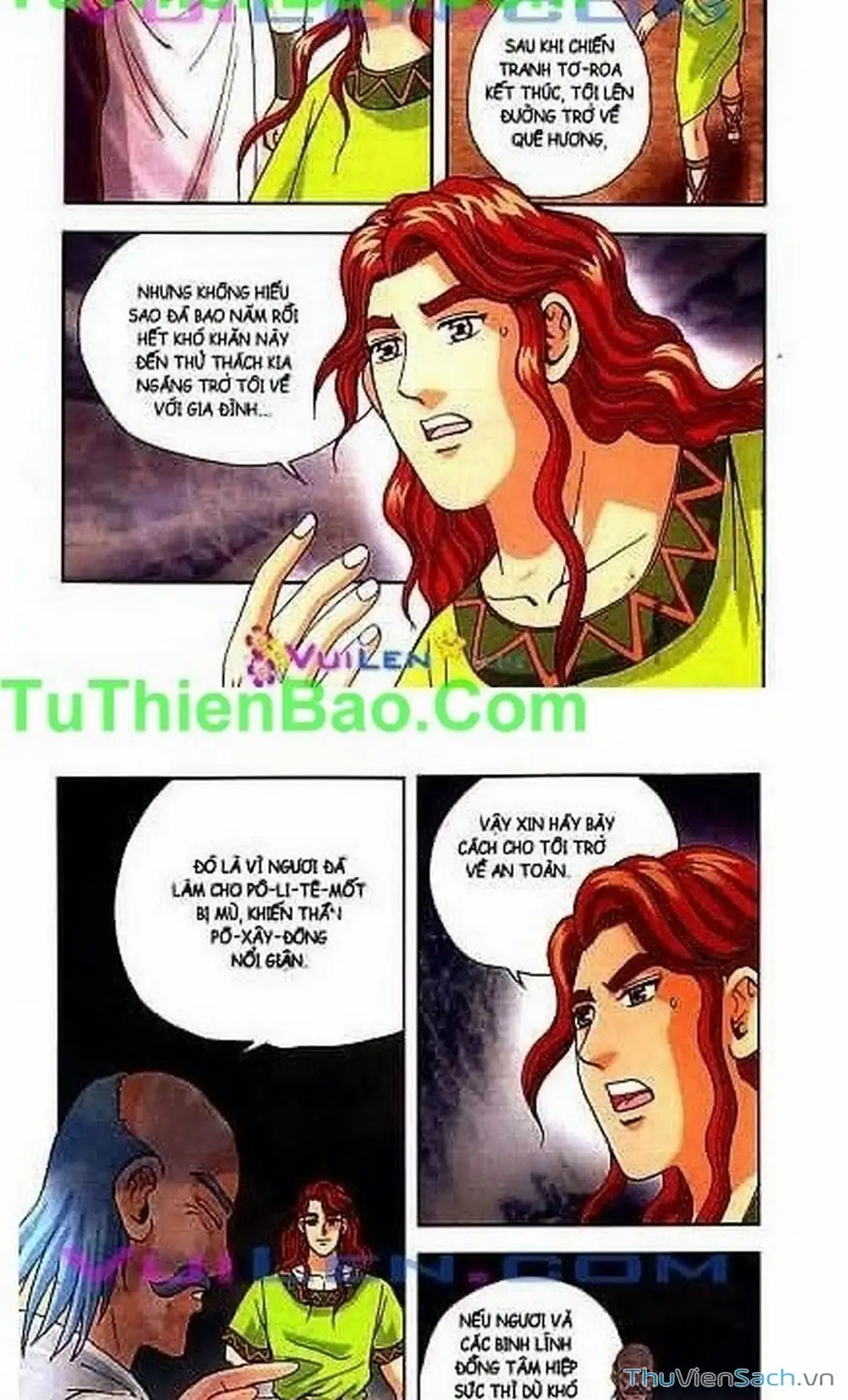 Truyện Tranh Thần Thoại Hy Lạp - Nguồn Gốc Các Vị Thần trang 3