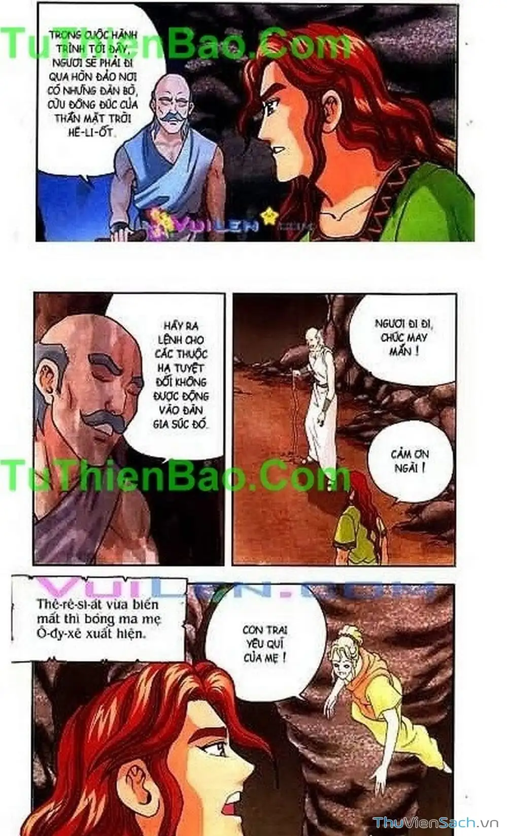 Truyện Tranh Thần Thoại Hy Lạp - Nguồn Gốc Các Vị Thần trang 3