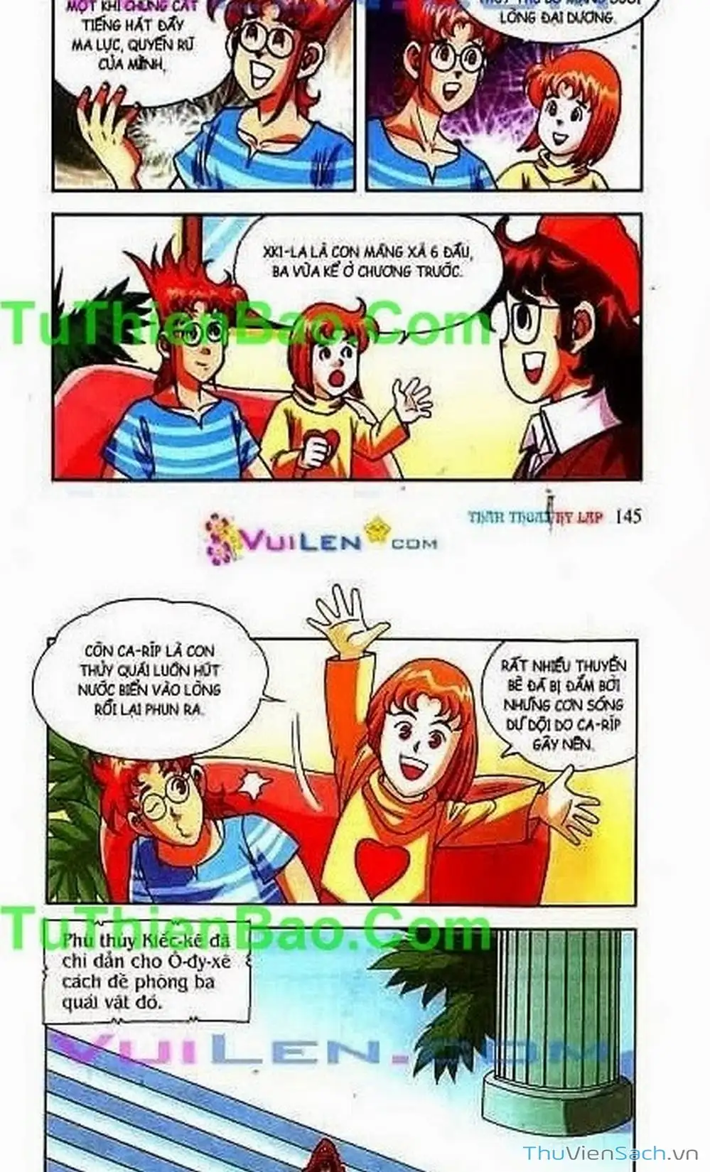 Truyện Tranh Thần Thoại Hy Lạp - Nguồn Gốc Các Vị Thần trang 3