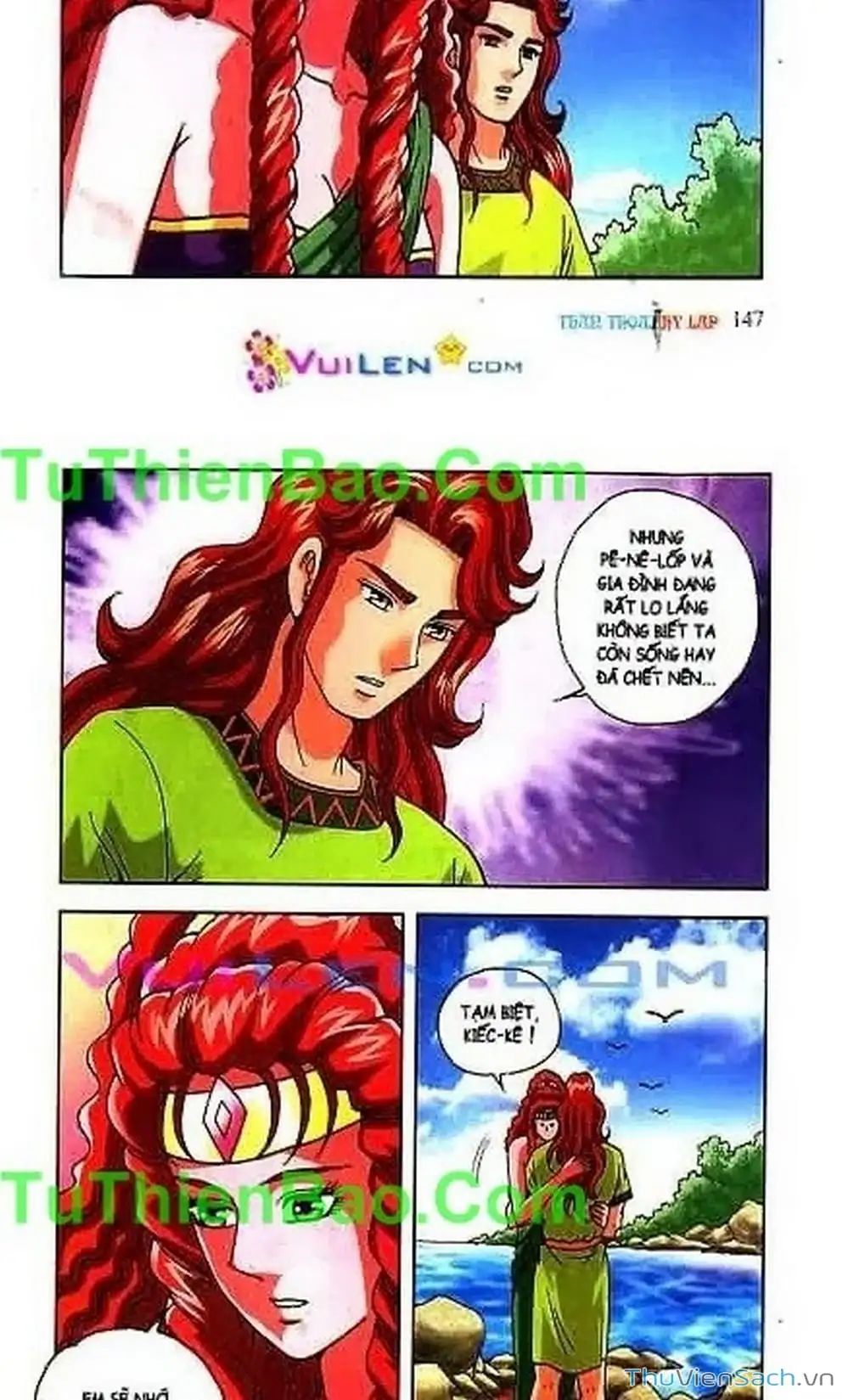 Truyện Tranh Thần Thoại Hy Lạp - Nguồn Gốc Các Vị Thần trang 3