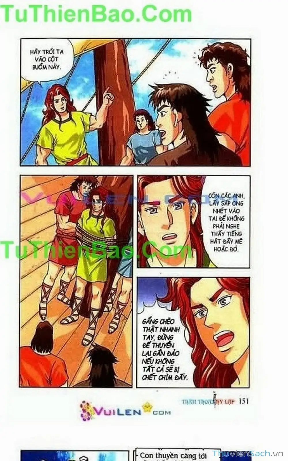 Truyện Tranh Thần Thoại Hy Lạp - Nguồn Gốc Các Vị Thần trang 3