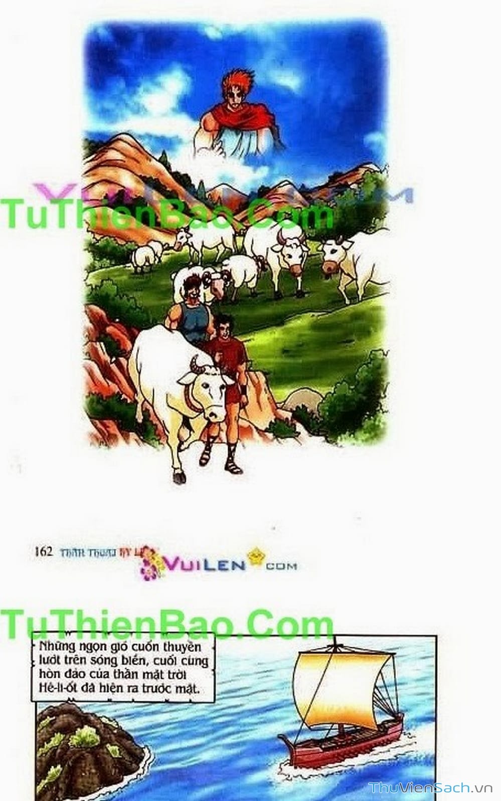 Truyện Tranh Thần Thoại Hy Lạp - Nguồn Gốc Các Vị Thần trang 3