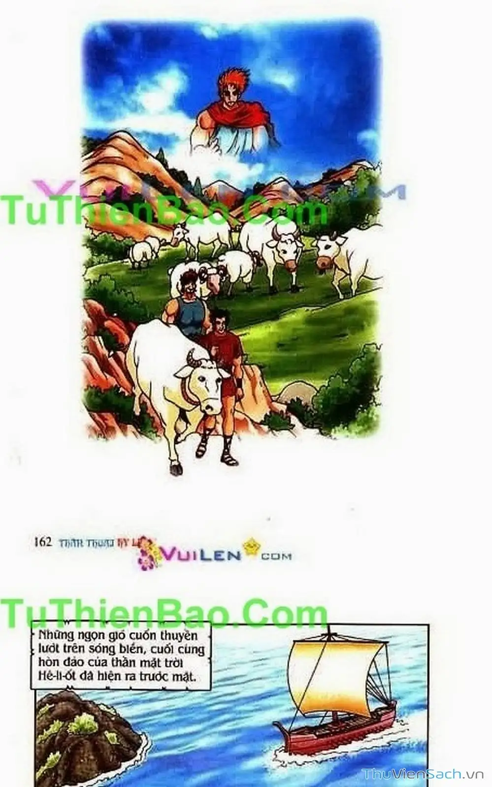 Truyện Tranh Thần Thoại Hy Lạp - Nguồn Gốc Các Vị Thần trang 3