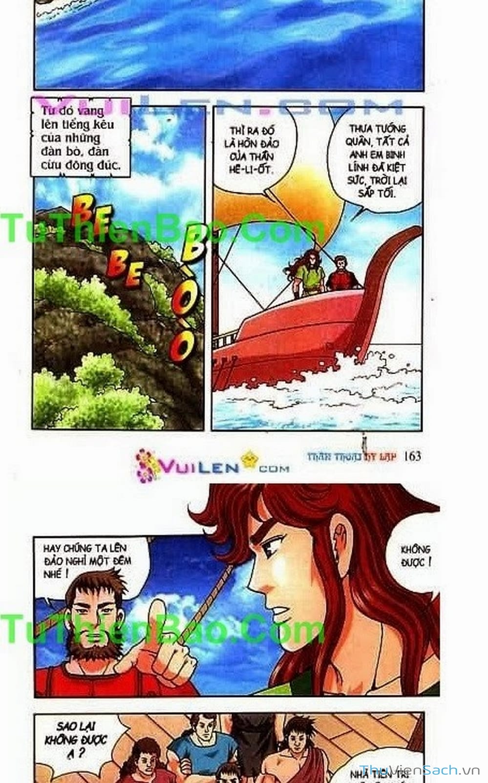 Truyện Tranh Thần Thoại Hy Lạp - Nguồn Gốc Các Vị Thần trang 3