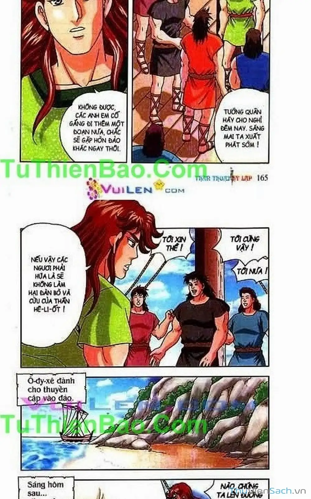 Truyện Tranh Thần Thoại Hy Lạp - Nguồn Gốc Các Vị Thần trang 3