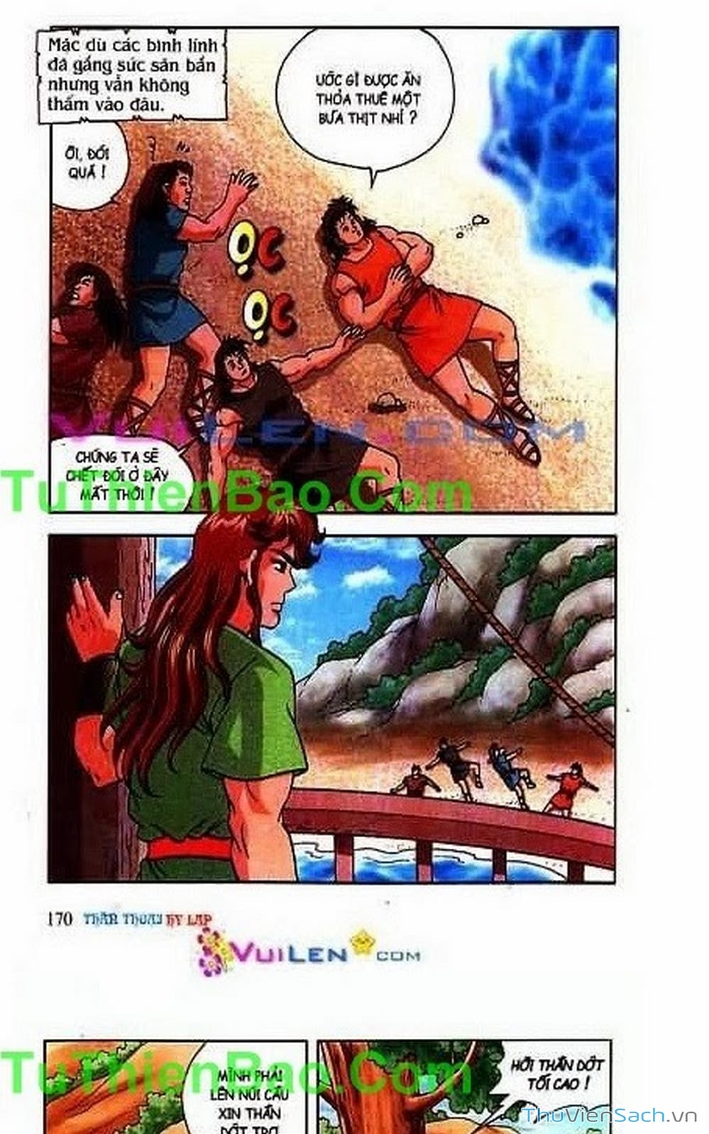 Truyện Tranh Thần Thoại Hy Lạp - Nguồn Gốc Các Vị Thần trang 3