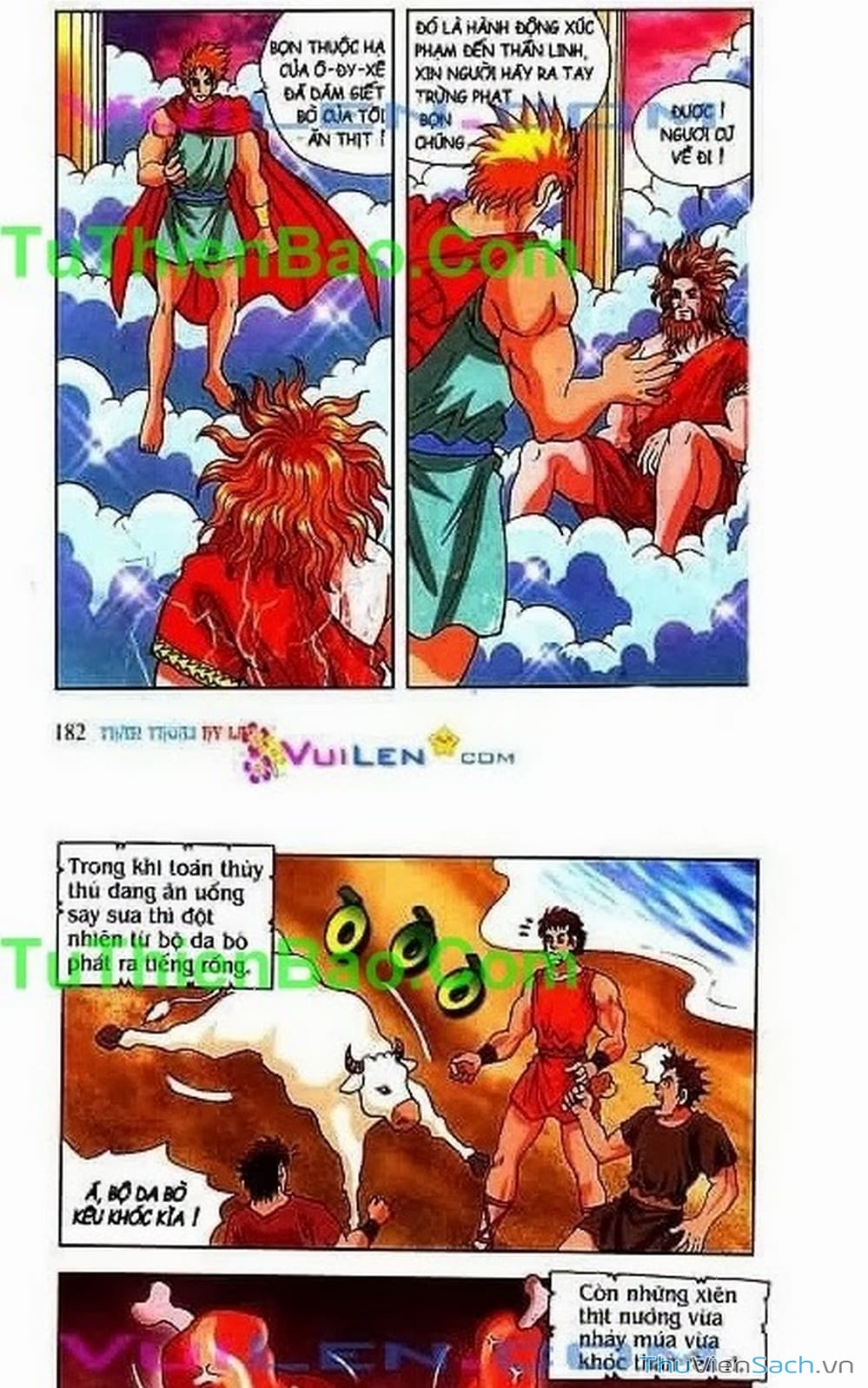 Truyện Tranh Thần Thoại Hy Lạp - Nguồn Gốc Các Vị Thần trang 3