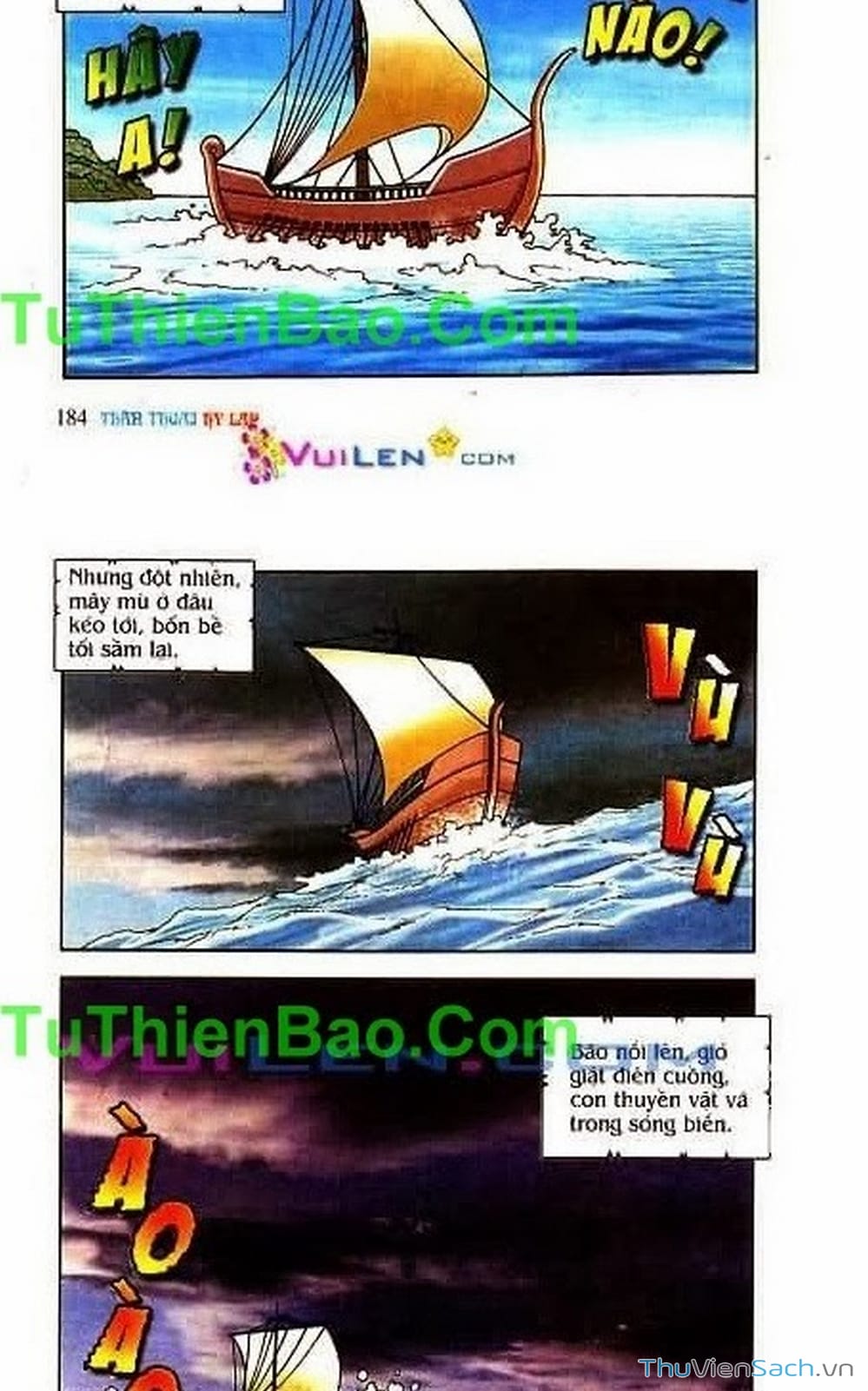 Truyện Tranh Thần Thoại Hy Lạp - Nguồn Gốc Các Vị Thần trang 3