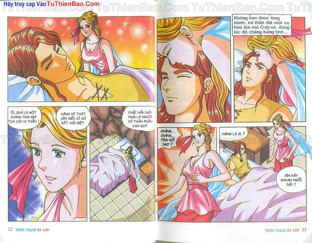 Truyện Tranh Thần Thoại Hy Lạp - Nguồn Gốc Các Vị Thần trang 3