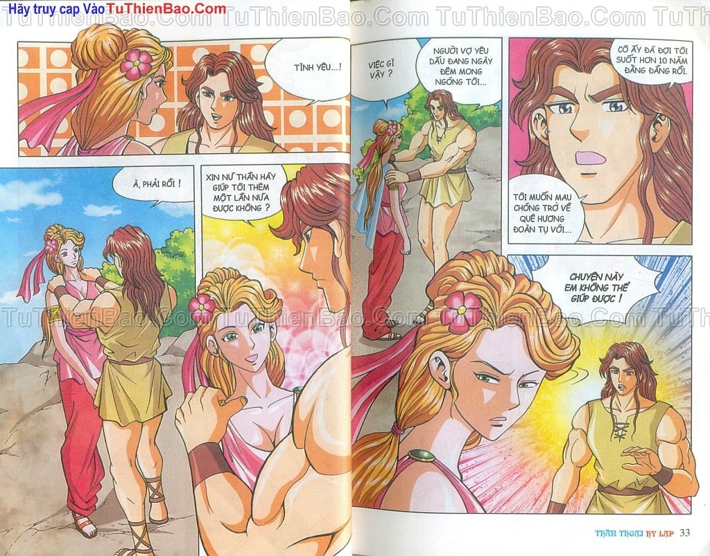 Truyện Tranh Thần Thoại Hy Lạp - Nguồn Gốc Các Vị Thần trang 3