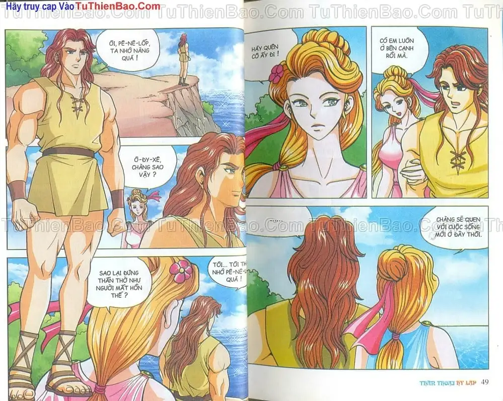 Truyện Tranh Thần Thoại Hy Lạp - Nguồn Gốc Các Vị Thần trang 3