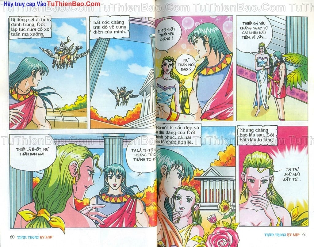 Truyện Tranh Thần Thoại Hy Lạp - Nguồn Gốc Các Vị Thần trang 3