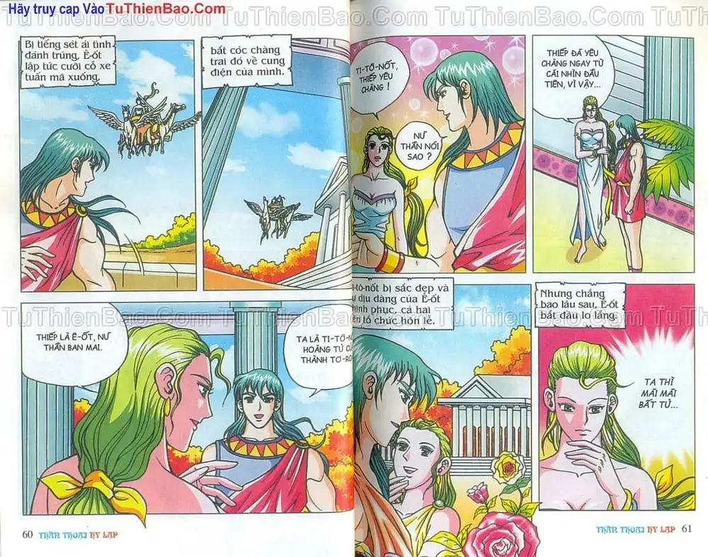 Truyện Tranh Thần Thoại Hy Lạp - Nguồn Gốc Các Vị Thần trang 3