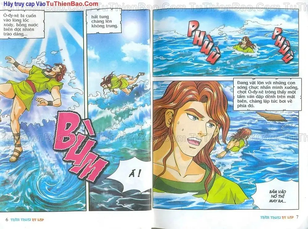 Truyện Tranh Thần Thoại Hy Lạp - Nguồn Gốc Các Vị Thần trang 3