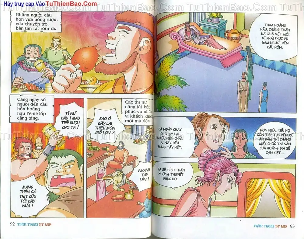 Truyện Tranh Thần Thoại Hy Lạp - Nguồn Gốc Các Vị Thần trang 3