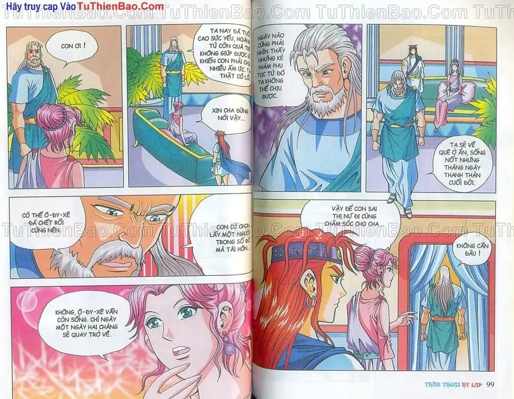 Truyện Tranh Thần Thoại Hy Lạp - Nguồn Gốc Các Vị Thần trang 3