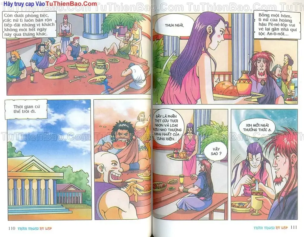 Truyện Tranh Thần Thoại Hy Lạp - Nguồn Gốc Các Vị Thần trang 3