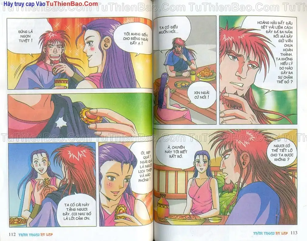 Truyện Tranh Thần Thoại Hy Lạp - Nguồn Gốc Các Vị Thần trang 3