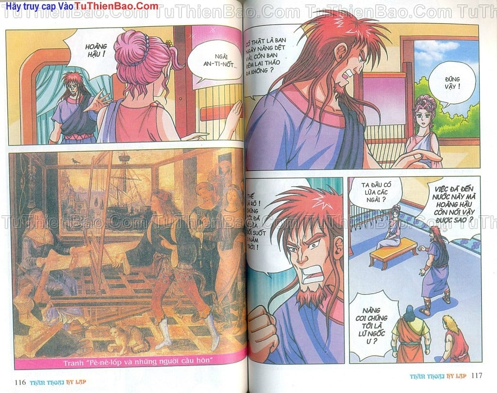 Truyện Tranh Thần Thoại Hy Lạp - Nguồn Gốc Các Vị Thần trang 3