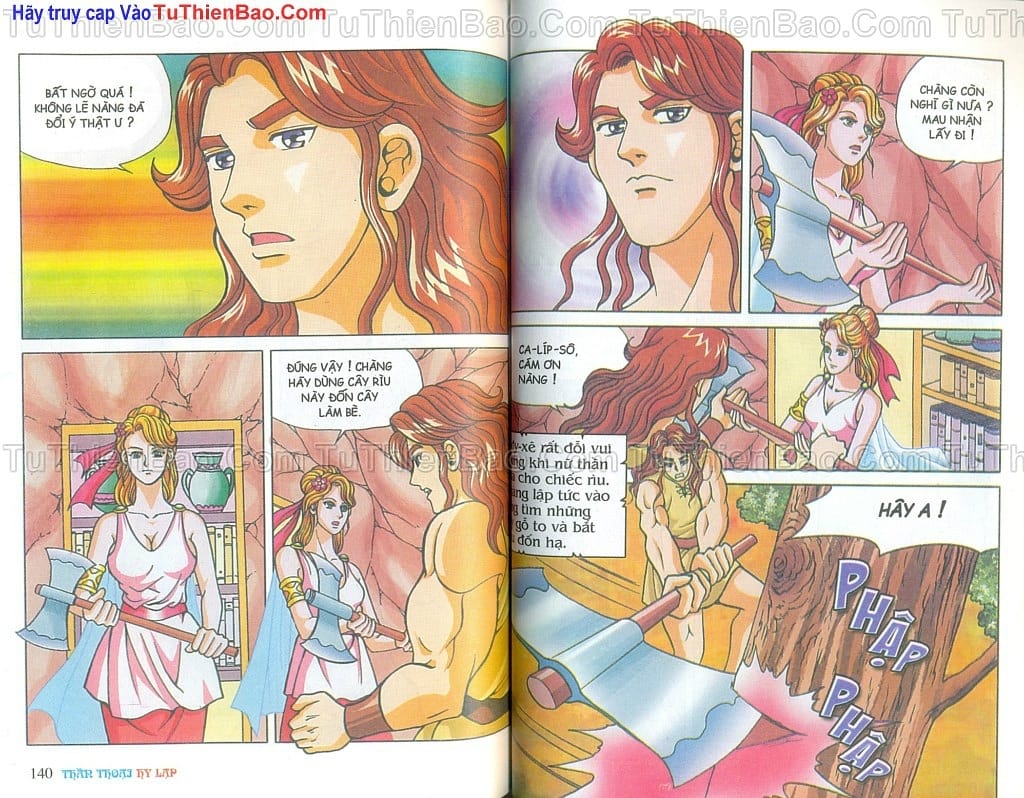 Truyện Tranh Thần Thoại Hy Lạp - Nguồn Gốc Các Vị Thần trang 3