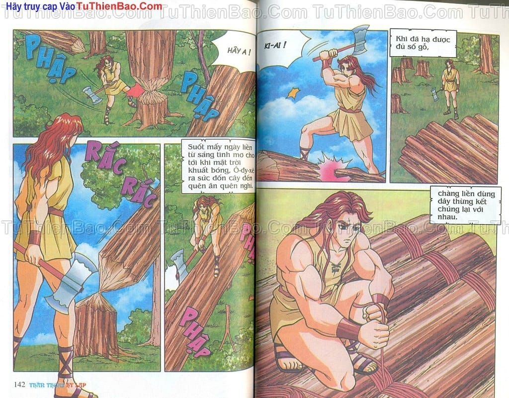 Truyện Tranh Thần Thoại Hy Lạp - Nguồn Gốc Các Vị Thần trang 3