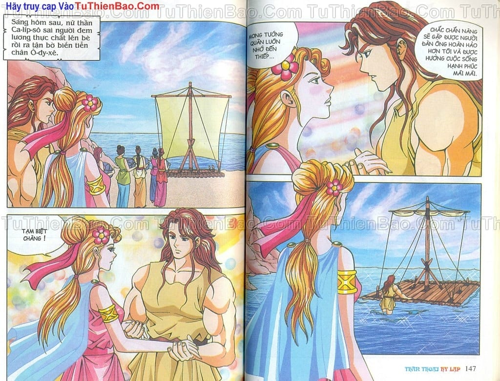 Truyện Tranh Thần Thoại Hy Lạp - Nguồn Gốc Các Vị Thần trang 3