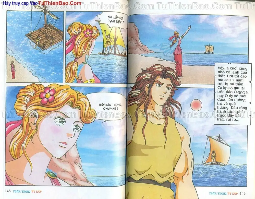 Truyện Tranh Thần Thoại Hy Lạp - Nguồn Gốc Các Vị Thần trang 3