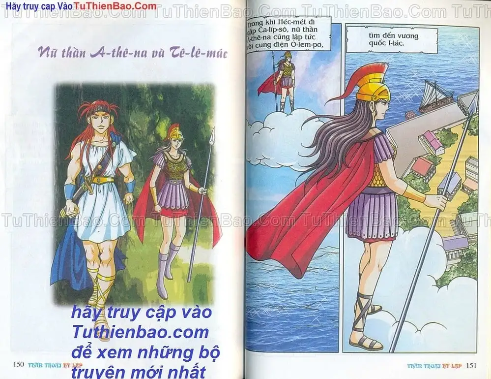 Truyện Tranh Thần Thoại Hy Lạp - Nguồn Gốc Các Vị Thần trang 3