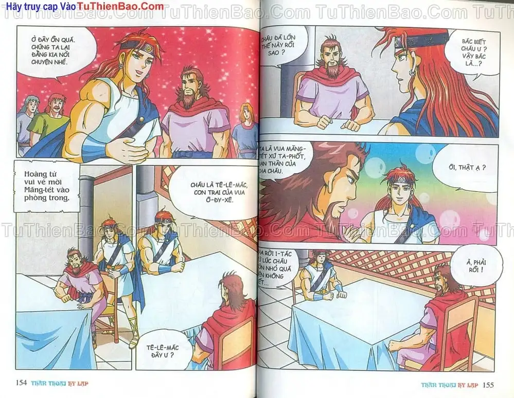 Truyện Tranh Thần Thoại Hy Lạp - Nguồn Gốc Các Vị Thần trang 3