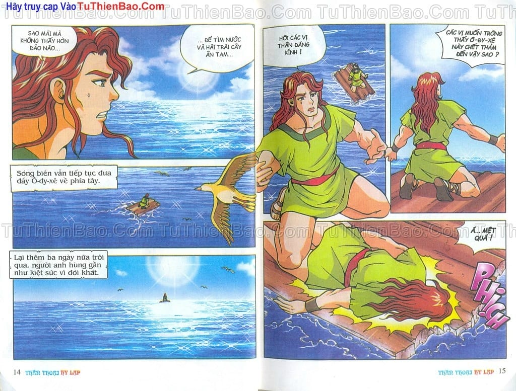 Truyện Tranh Thần Thoại Hy Lạp - Nguồn Gốc Các Vị Thần trang 3