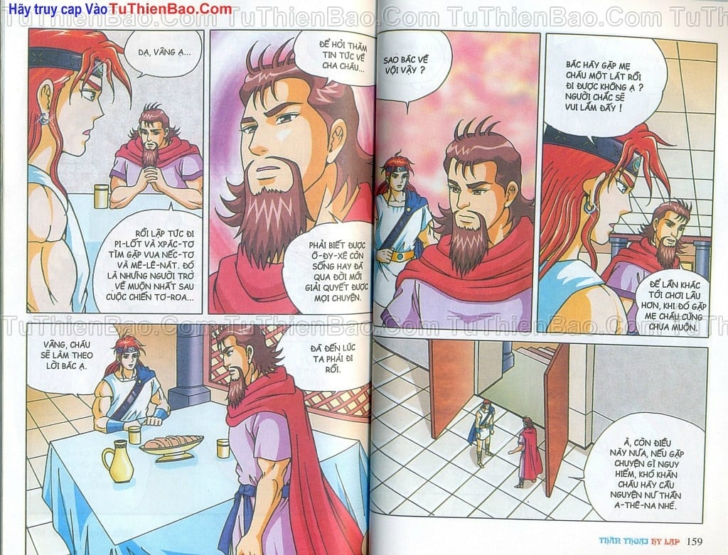 Truyện Tranh Thần Thoại Hy Lạp - Nguồn Gốc Các Vị Thần trang 3