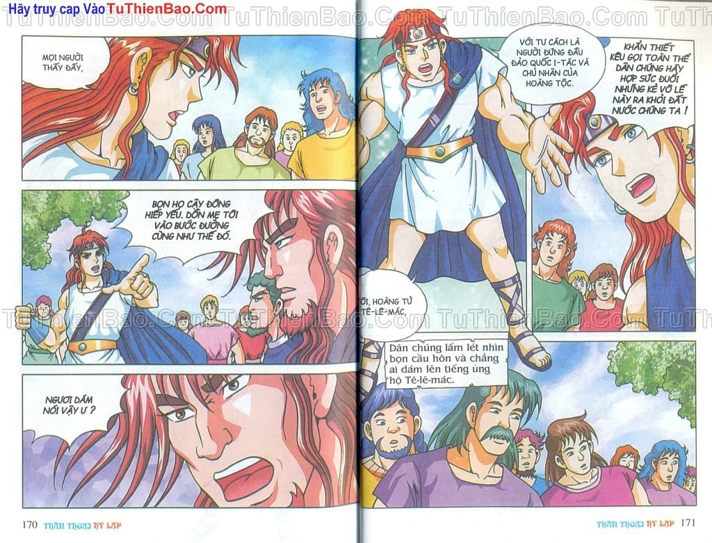 Truyện Tranh Thần Thoại Hy Lạp - Nguồn Gốc Các Vị Thần trang 3