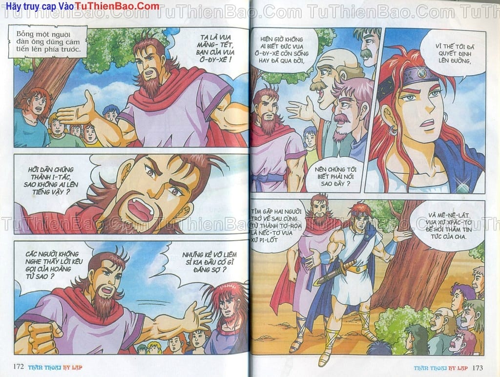 Truyện Tranh Thần Thoại Hy Lạp - Nguồn Gốc Các Vị Thần trang 3