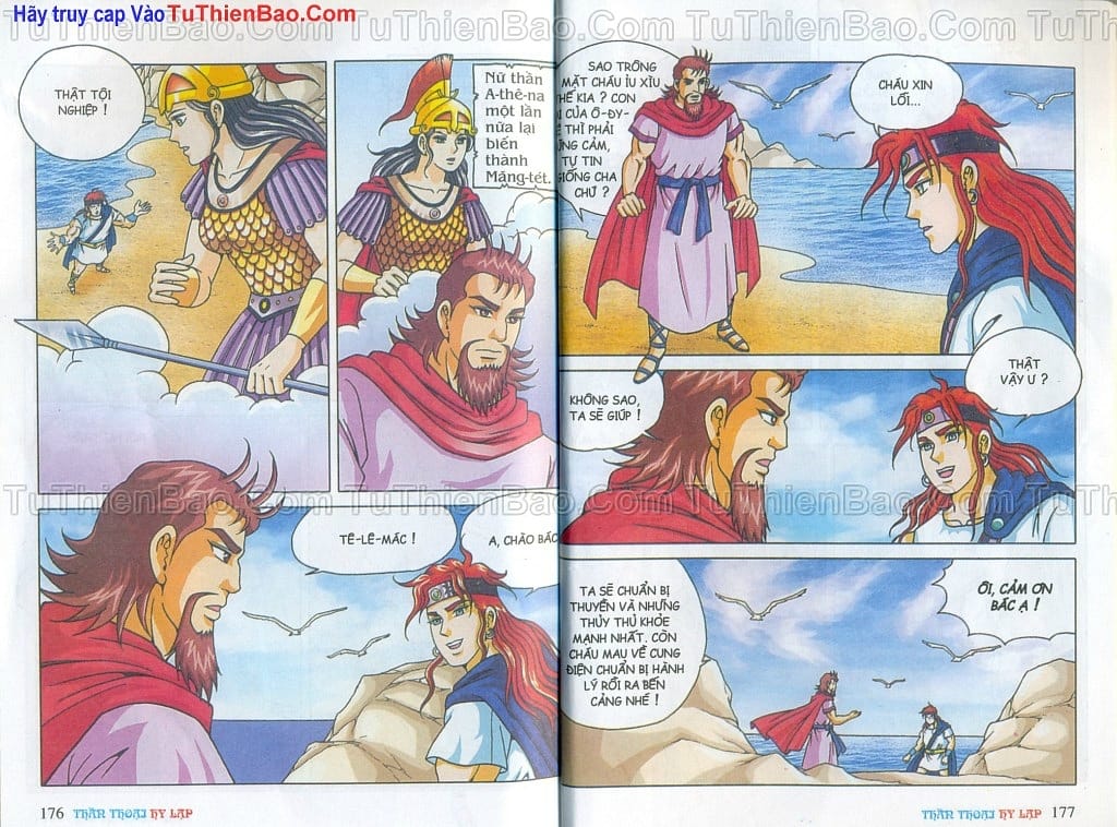 Truyện Tranh Thần Thoại Hy Lạp - Nguồn Gốc Các Vị Thần trang 3