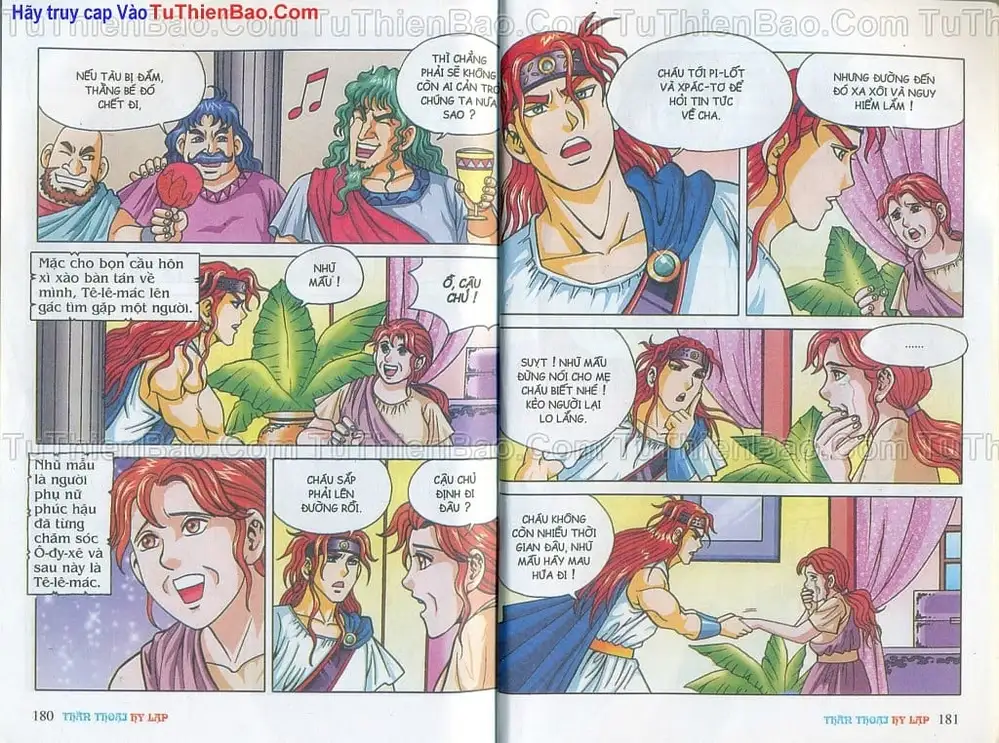 Truyện Tranh Thần Thoại Hy Lạp - Nguồn Gốc Các Vị Thần trang 3