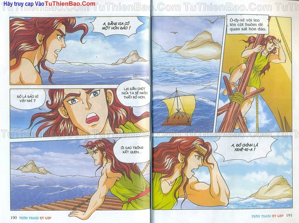 Truyện Tranh Thần Thoại Hy Lạp - Nguồn Gốc Các Vị Thần trang 3