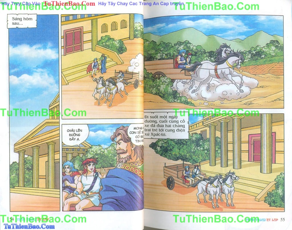 Truyện Tranh Thần Thoại Hy Lạp - Nguồn Gốc Các Vị Thần trang 3