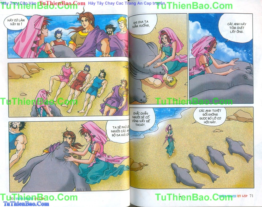 Truyện Tranh Thần Thoại Hy Lạp - Nguồn Gốc Các Vị Thần trang 3