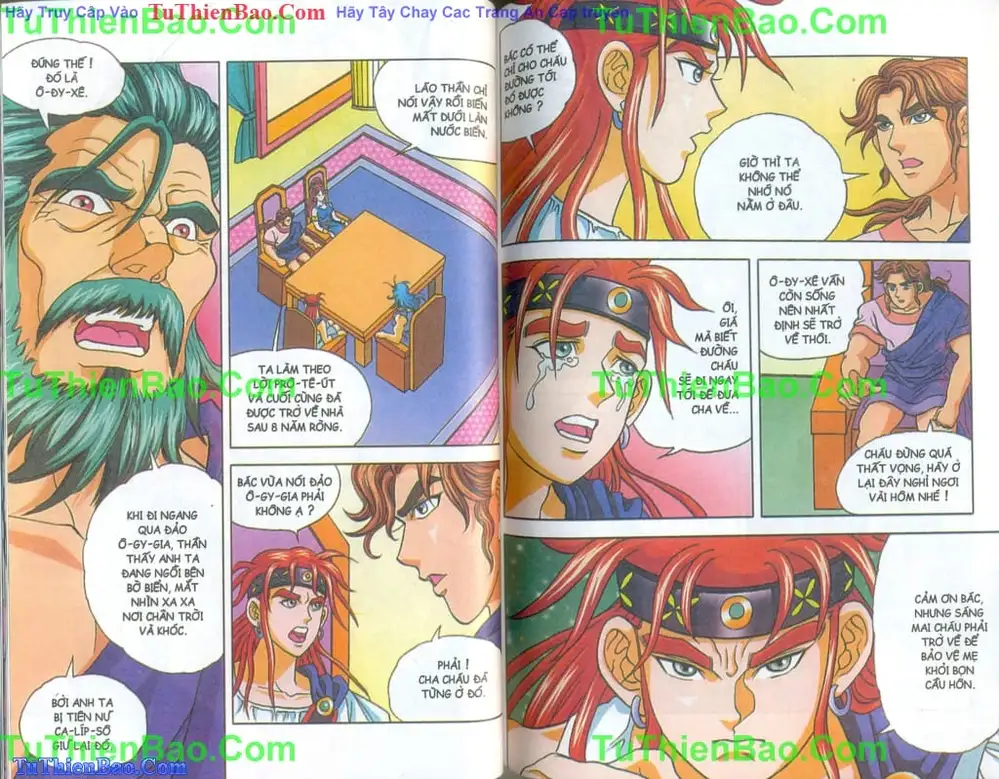 Truyện Tranh Thần Thoại Hy Lạp - Nguồn Gốc Các Vị Thần trang 3