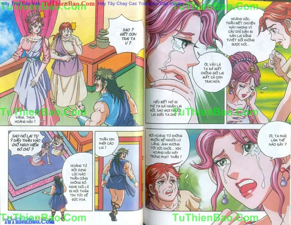 Truyện Tranh Thần Thoại Hy Lạp - Nguồn Gốc Các Vị Thần trang 3