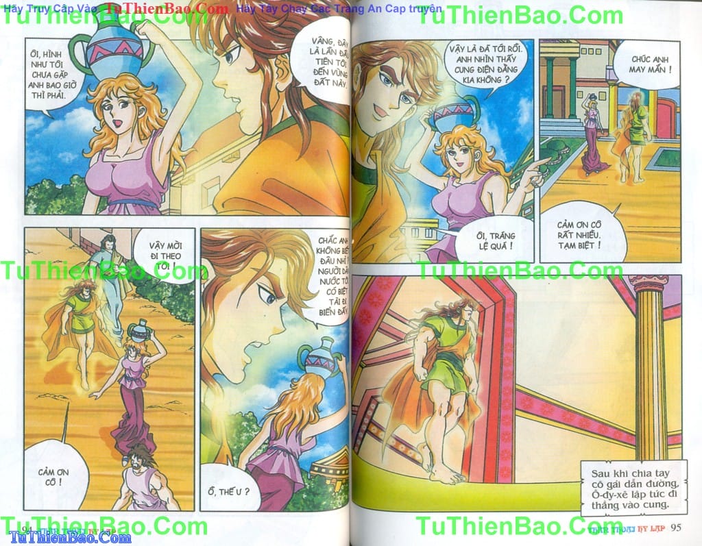 Truyện Tranh Thần Thoại Hy Lạp - Nguồn Gốc Các Vị Thần trang 3