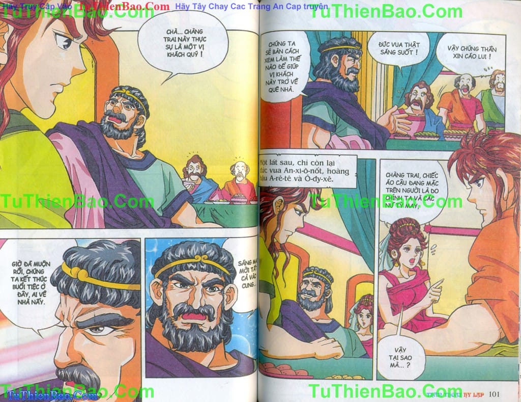 Truyện Tranh Thần Thoại Hy Lạp - Nguồn Gốc Các Vị Thần trang 3