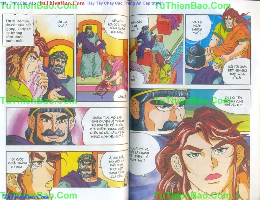 Truyện Tranh Thần Thoại Hy Lạp - Nguồn Gốc Các Vị Thần trang 3