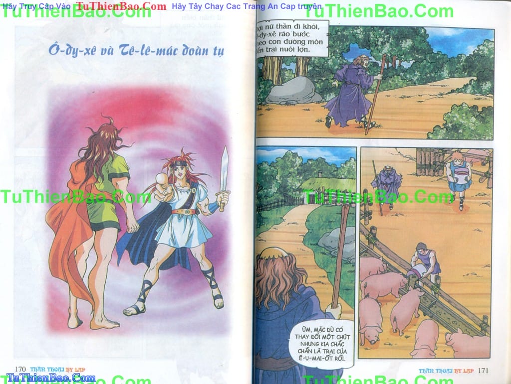 Truyện Tranh Thần Thoại Hy Lạp - Nguồn Gốc Các Vị Thần trang 3