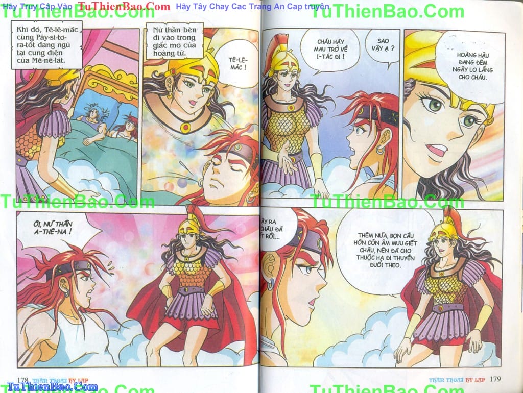 Truyện Tranh Thần Thoại Hy Lạp - Nguồn Gốc Các Vị Thần trang 3